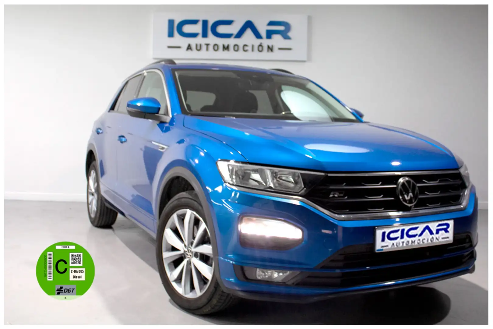 Volkswagen T-Roc 1.0 TSI Advance R-line 81kW Blu/Azzurro - 1