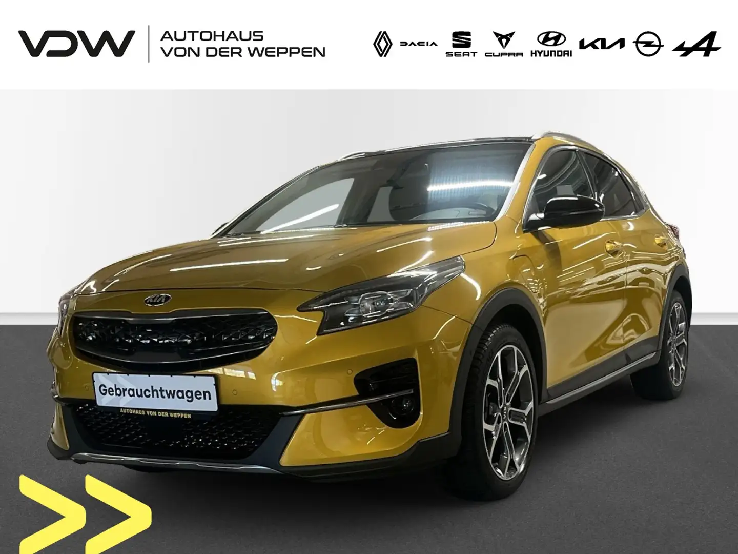 Kia XCeed Platinum Edition Plug-in Hybrid Klima Navi Leder Gelb - 1