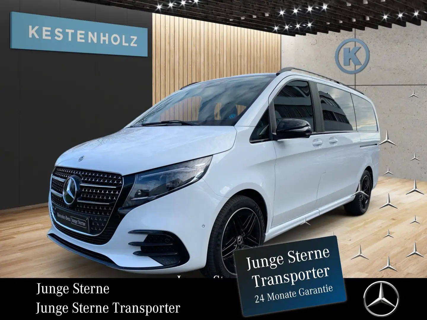 Mercedes-Benz V 300 V 300 d AVANTGARDE Lang *AMG*AHK*PANO*360°*SHZ* Weiß - 1