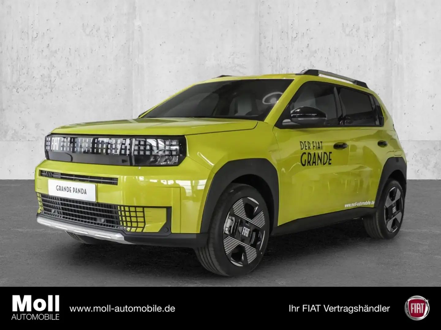 Fiat Grande Panda La Prima Winter Paket Navi Digitales Cockpit LED A Gelb - 1