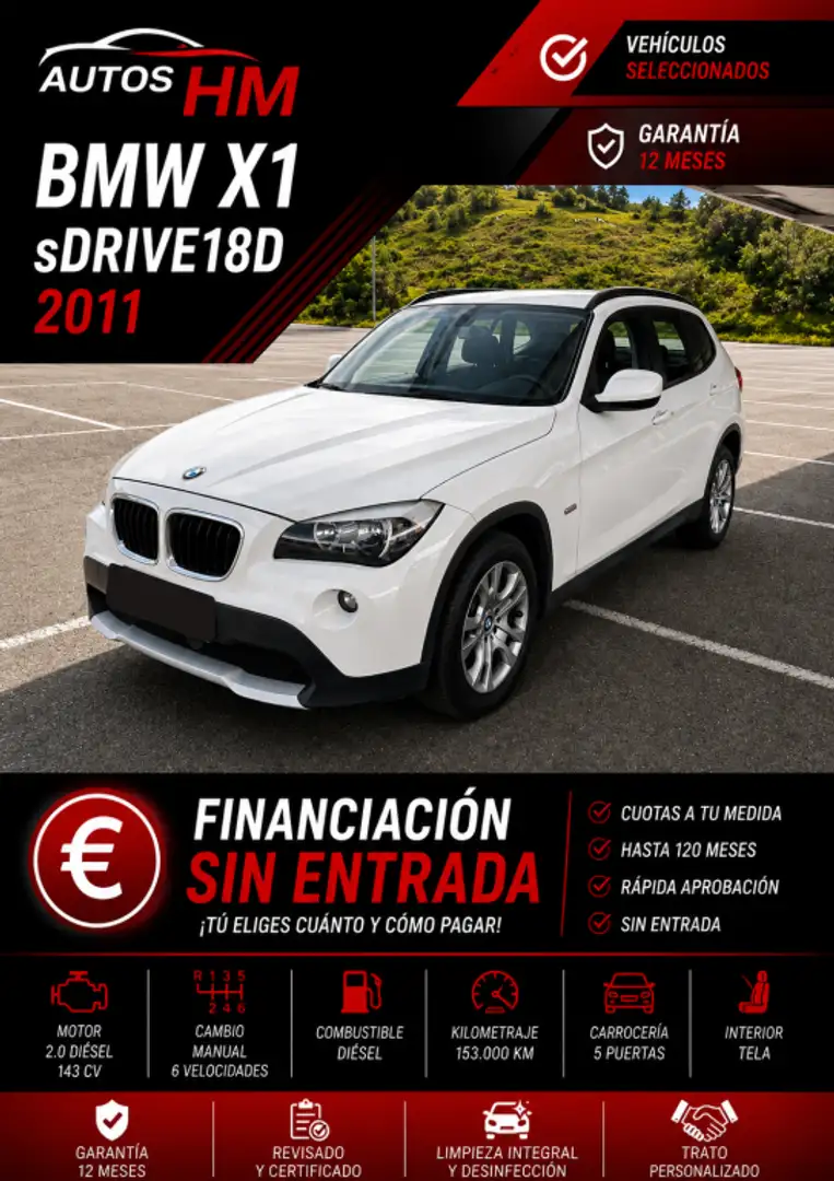 BMW X1 sDrive 18d - 1