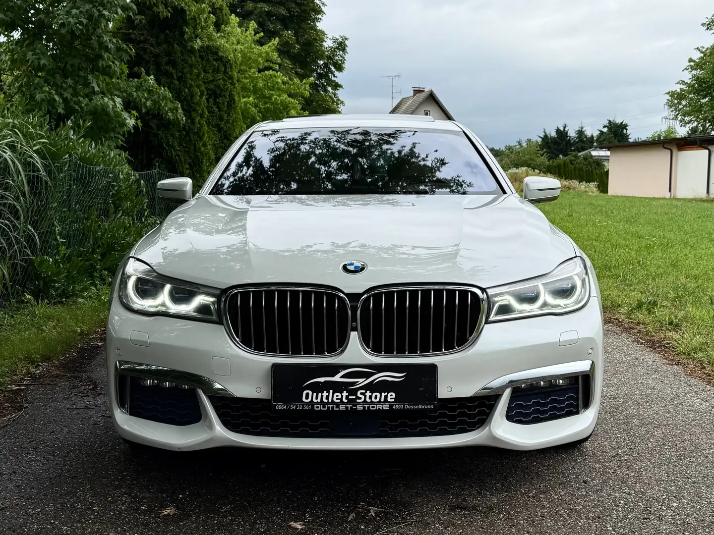 BMW 740 Ld xDrive*M-Sportpaket*Luft*Harman*Gestik*Traum* Blanc - 2