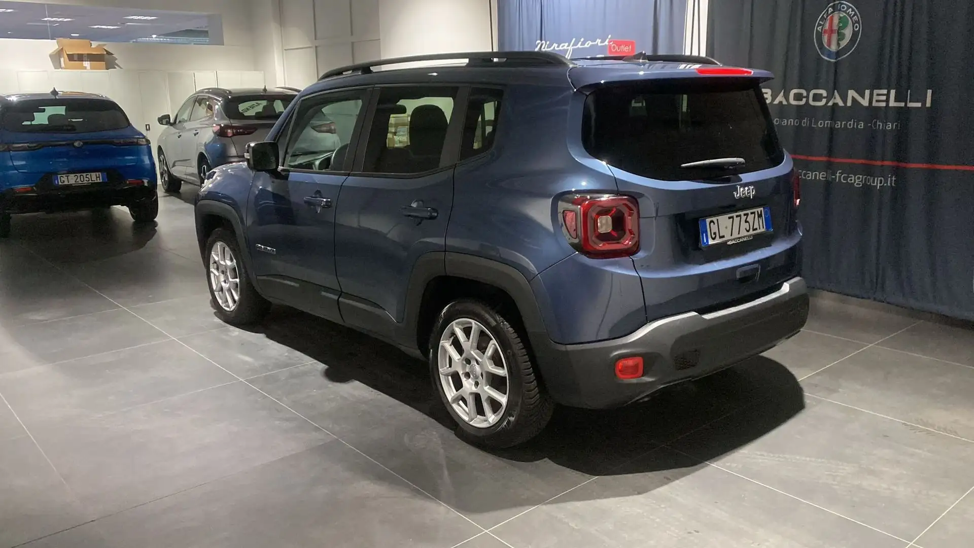 Jeep Renegade Renegade 1.6 Mjt 130 CV Limited Blau - 2