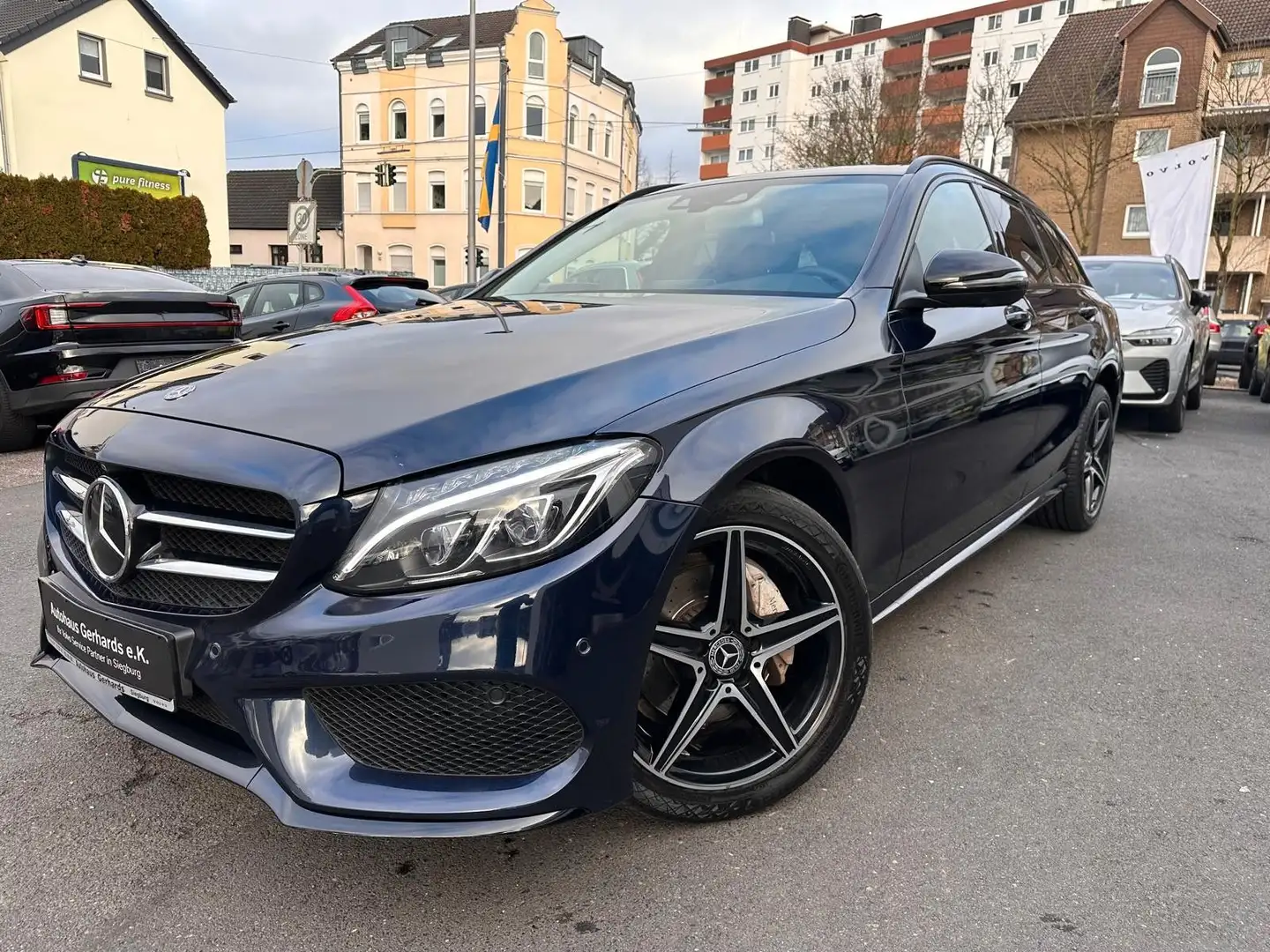 Mercedes-Benz C 200 C200 T Modell AMG Line 4Matic,AHK,Navi,ACC Plus Bleu - 1