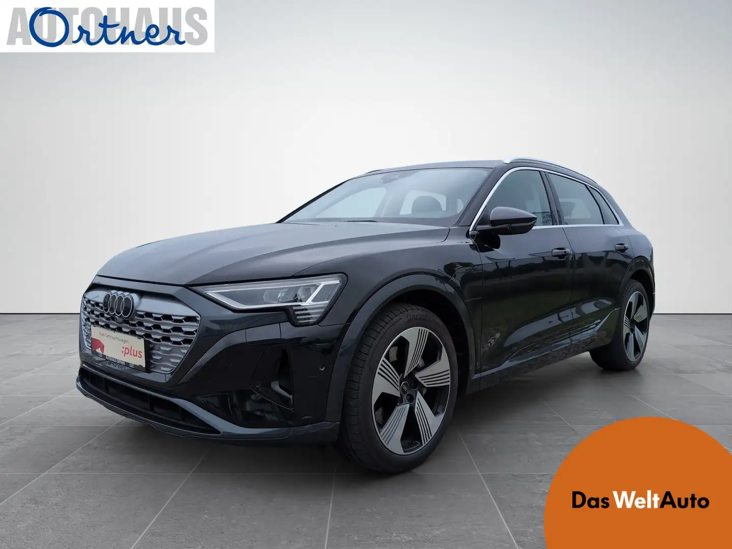 Audi Q8 50 e-tron quattro business Schwarz - 1