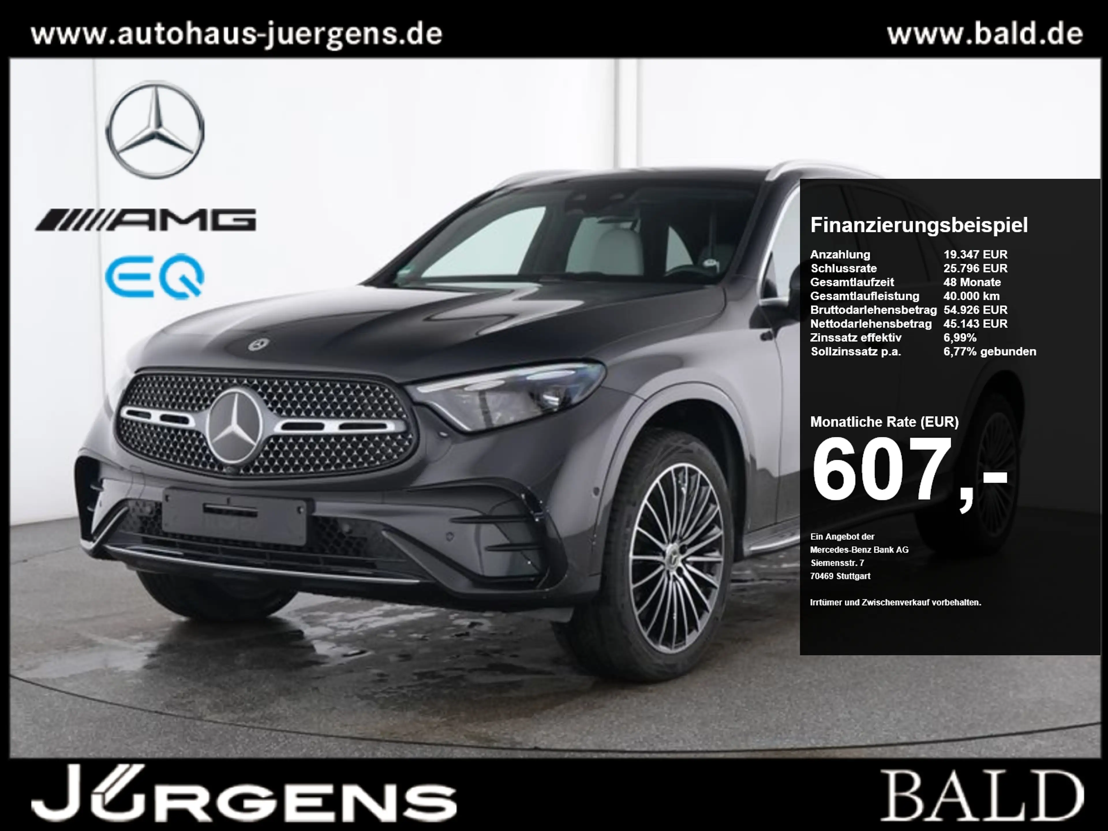 Mercedes-Benz GLC 300 e 4M AMG/Edition/Pano/AHK/Fahrassist+/20