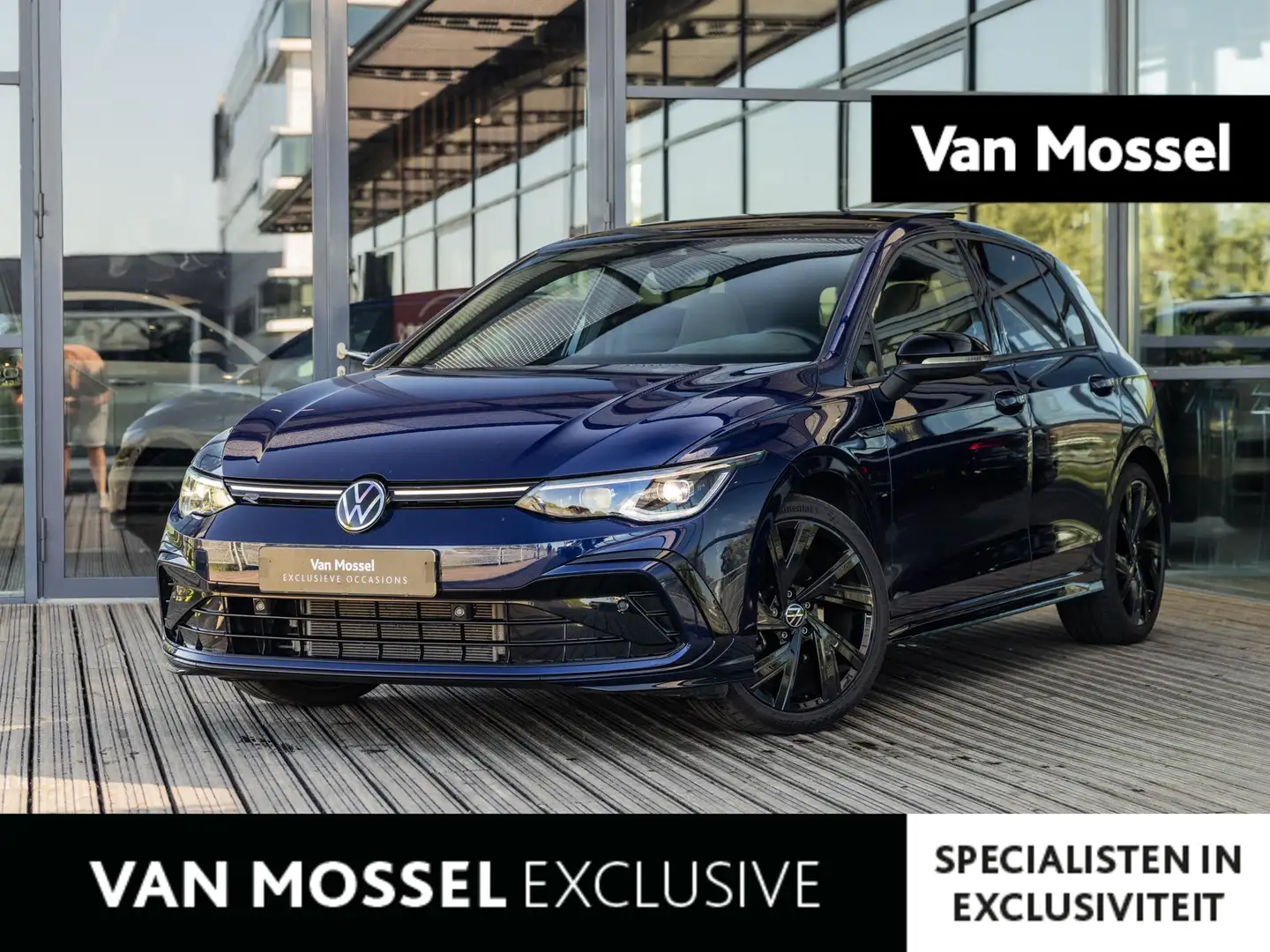 Volkswagen Golf 1.5 eTSI R-Line Business | Panorama/schuif-kanteld Blauw - 1