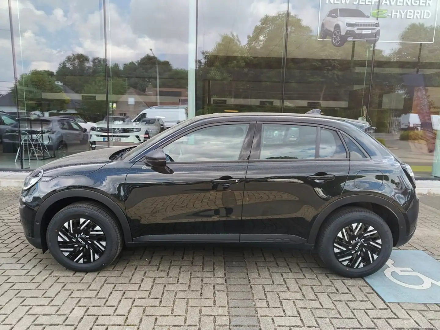 Fiat 600 HYBRID 136 HP *NAV 10,25" *FULL LED *CAMERA *SENSO Noir - 2