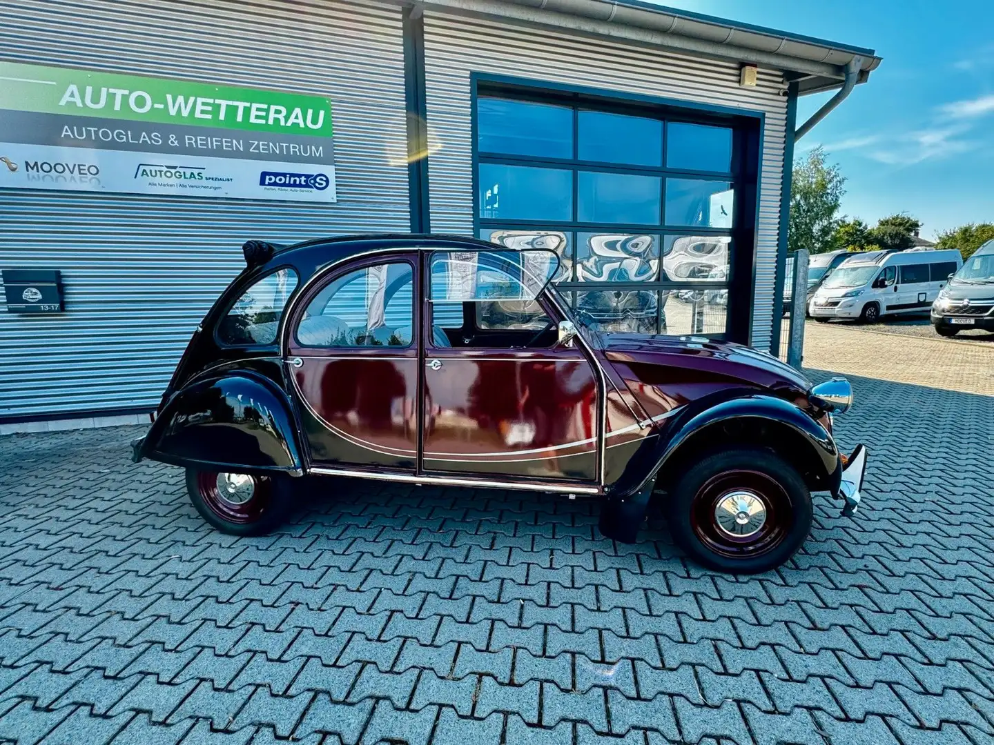 Citroen 2CV Charlston Ente H Zulassung Rot - 1