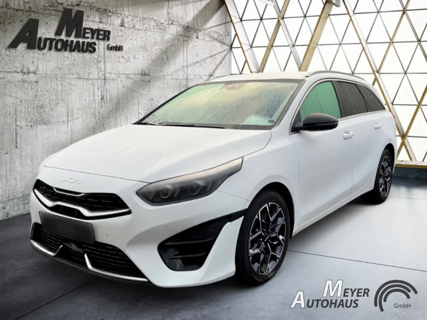 Kia Ceed SW / cee'd SW 1.6 CRDi 48V DCT GT-line + Technologiepaket+Sounds Weiß - 1