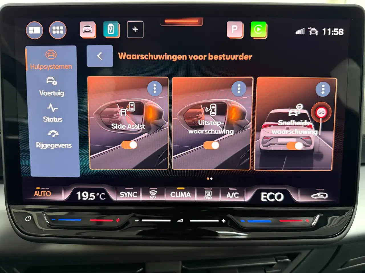 Cupra Born 60/63kWh eBoost 170KW SOH100% 360°CAMERA*CARPLAY*DAB*NAVI*ACC*BLIS*LANE ASSIST*LED*AC2ZONE, миниатюра 25