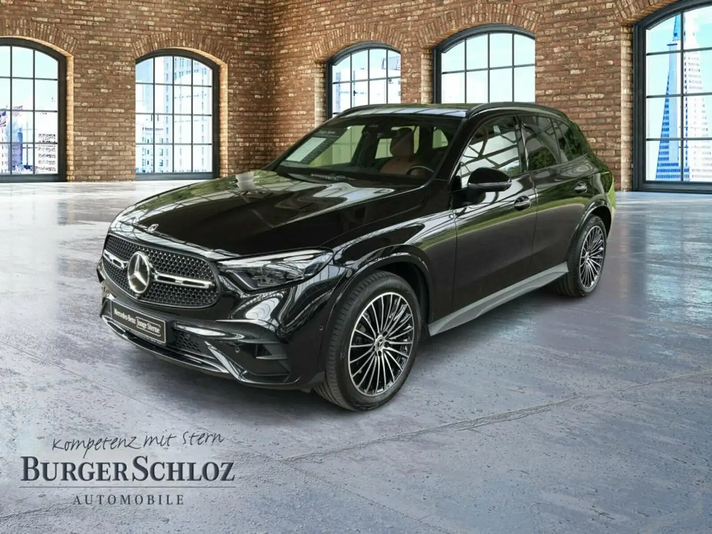 Mercedes-Benz GLC 300 d 4M AMG Pano Night SpurW W-Paket PDC Schwarz - 1