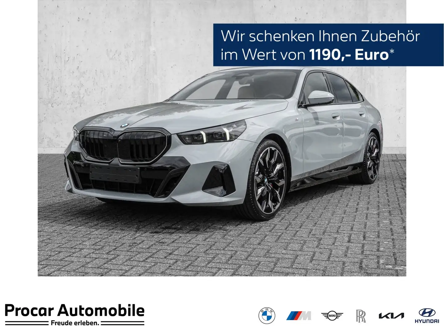 BMW 520 i Limousine MSportPro Inno.Pak. Comf.Pak  Travel.P Grau - 1