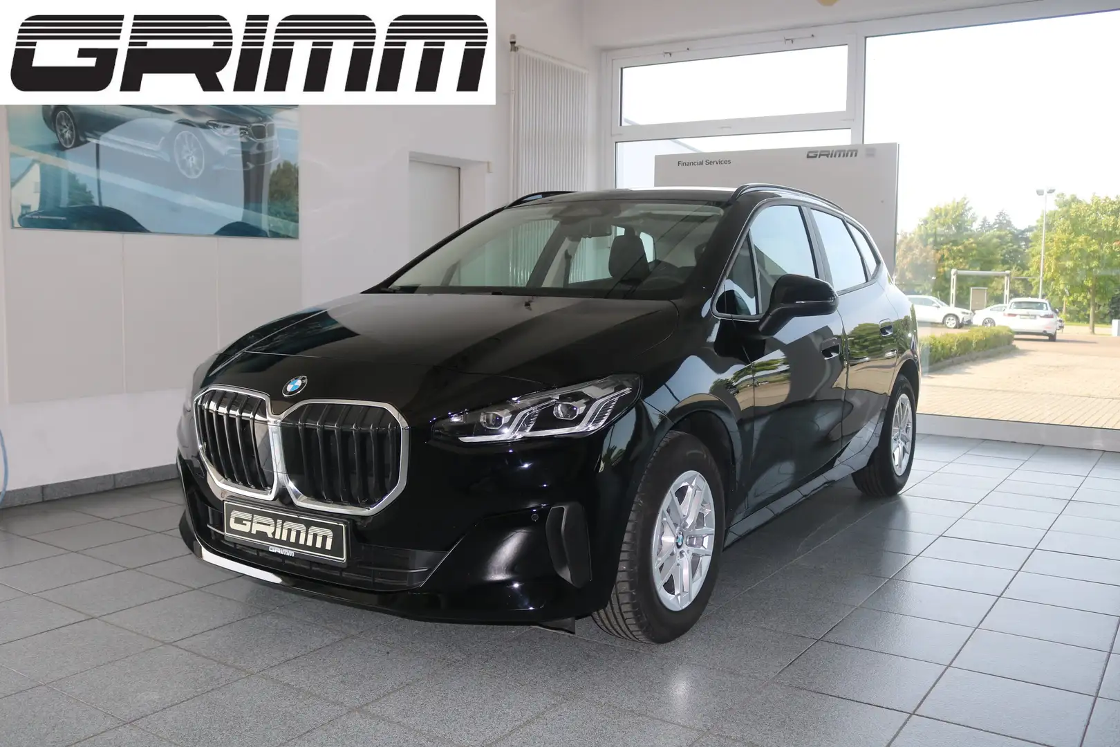 BMW 216 i Driv.-Park.-Assistent LED RFK Klimaaut. PDC Noir - 1