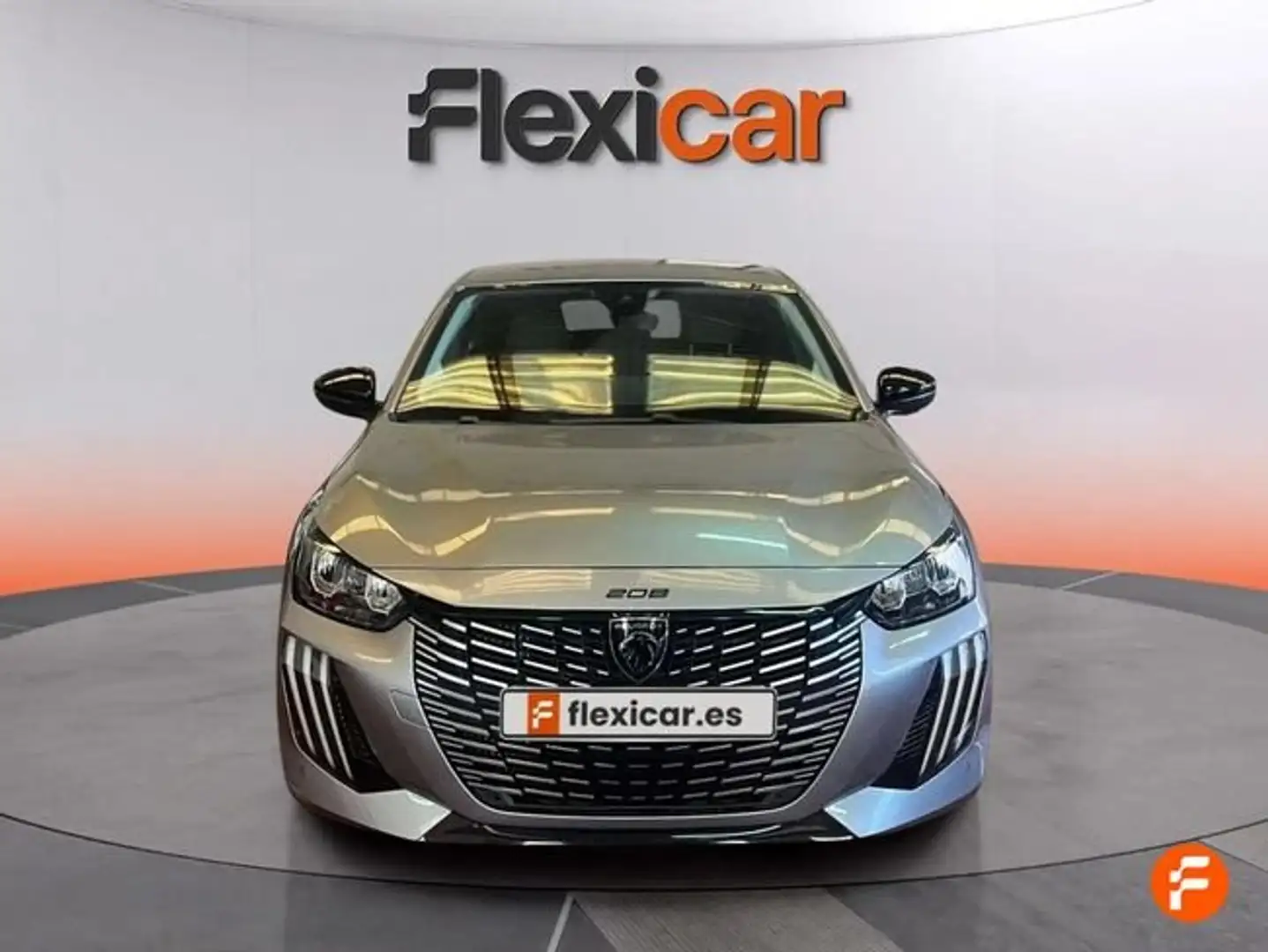 Peugeot 208 1.2 Puretech S&S Allure 100 Gris - 2