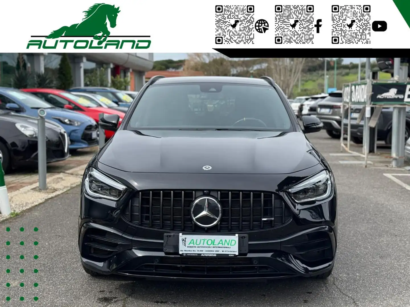 Mercedes-Benz GLA 45 AMG S 4Matic# IVA ESP #TETTO# 421CV# FULL OPT Nero - 2