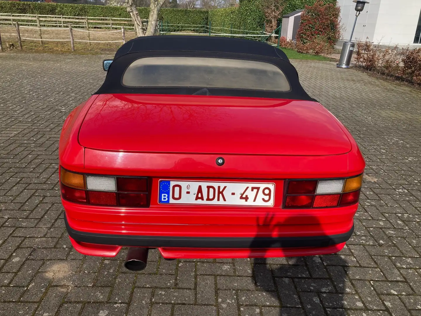 Porsche 944 S2 CABRIOLET Rouge - 2