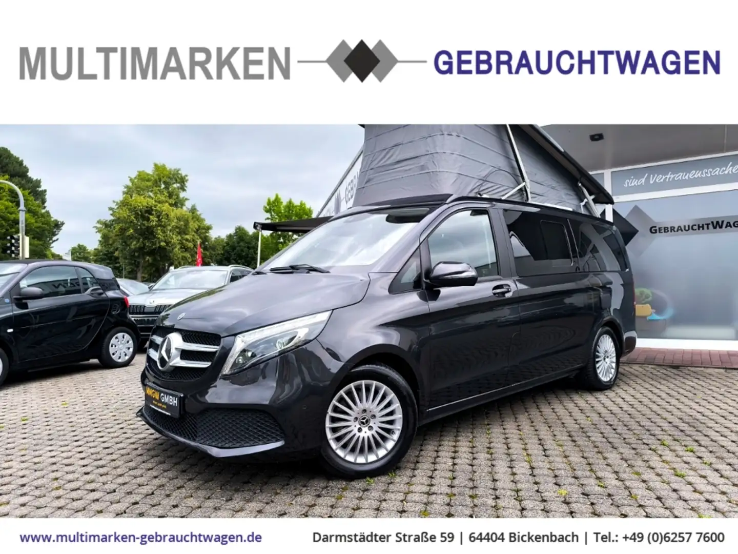 Mercedes-Benz V 220 d EDITION Marco Polo RWD EU6d AHK/Navi Grau - 1