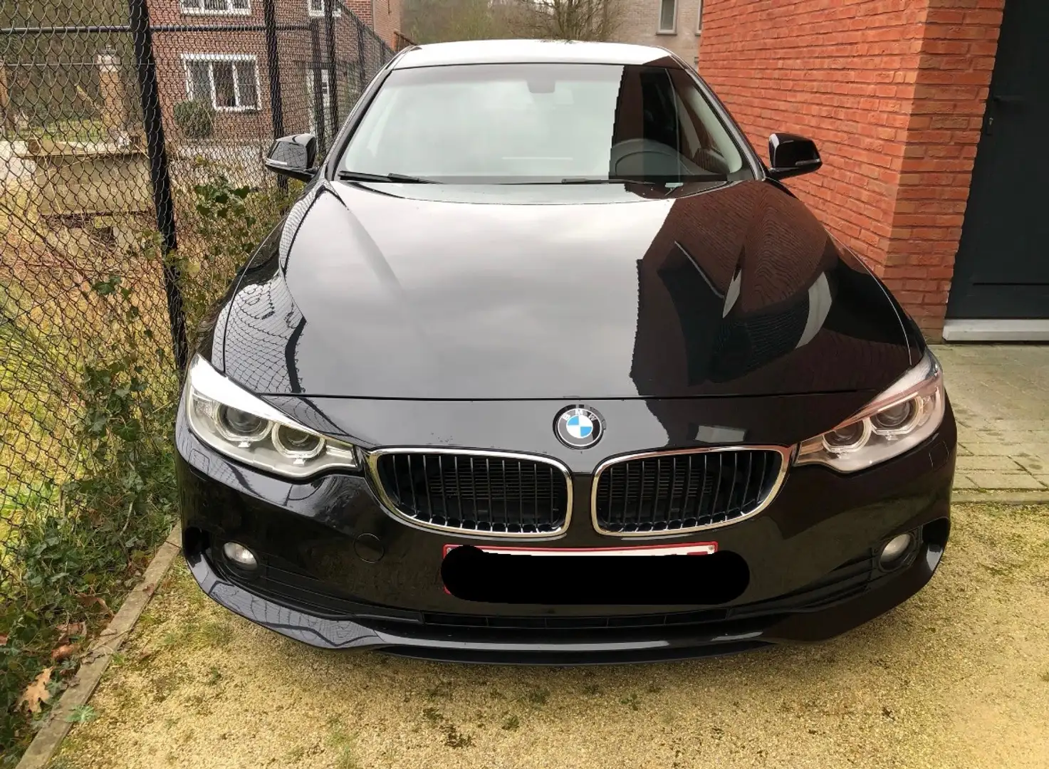 BMW 420 420d Gran Coupe Aut. Advantage Zwart - 2