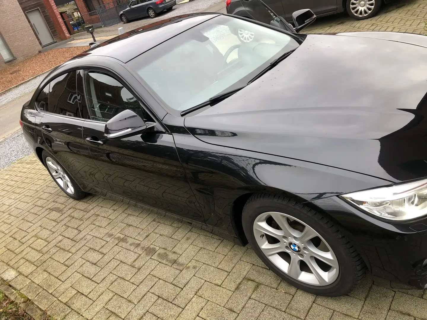 BMW 420 420d Gran Coupe Aut. Advantage Zwart - 1