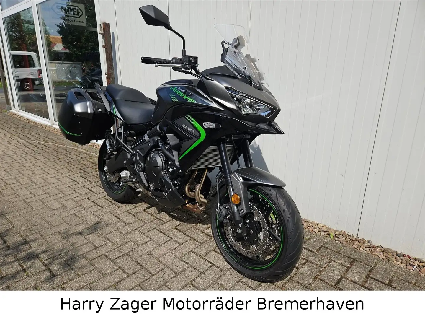 Kawasaki Versys 650 TOPZUSTAND! Koffersatz Чёрный - 2
