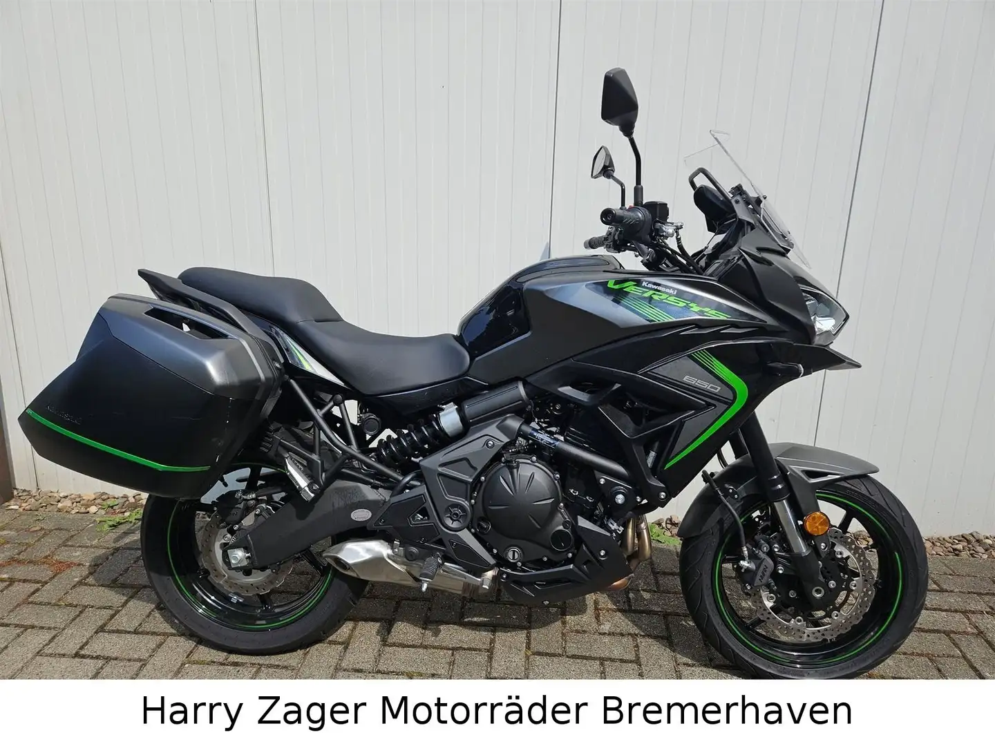 Kawasaki Versys 650 TOPZUSTAND! Koffersatz Чёрный - 1