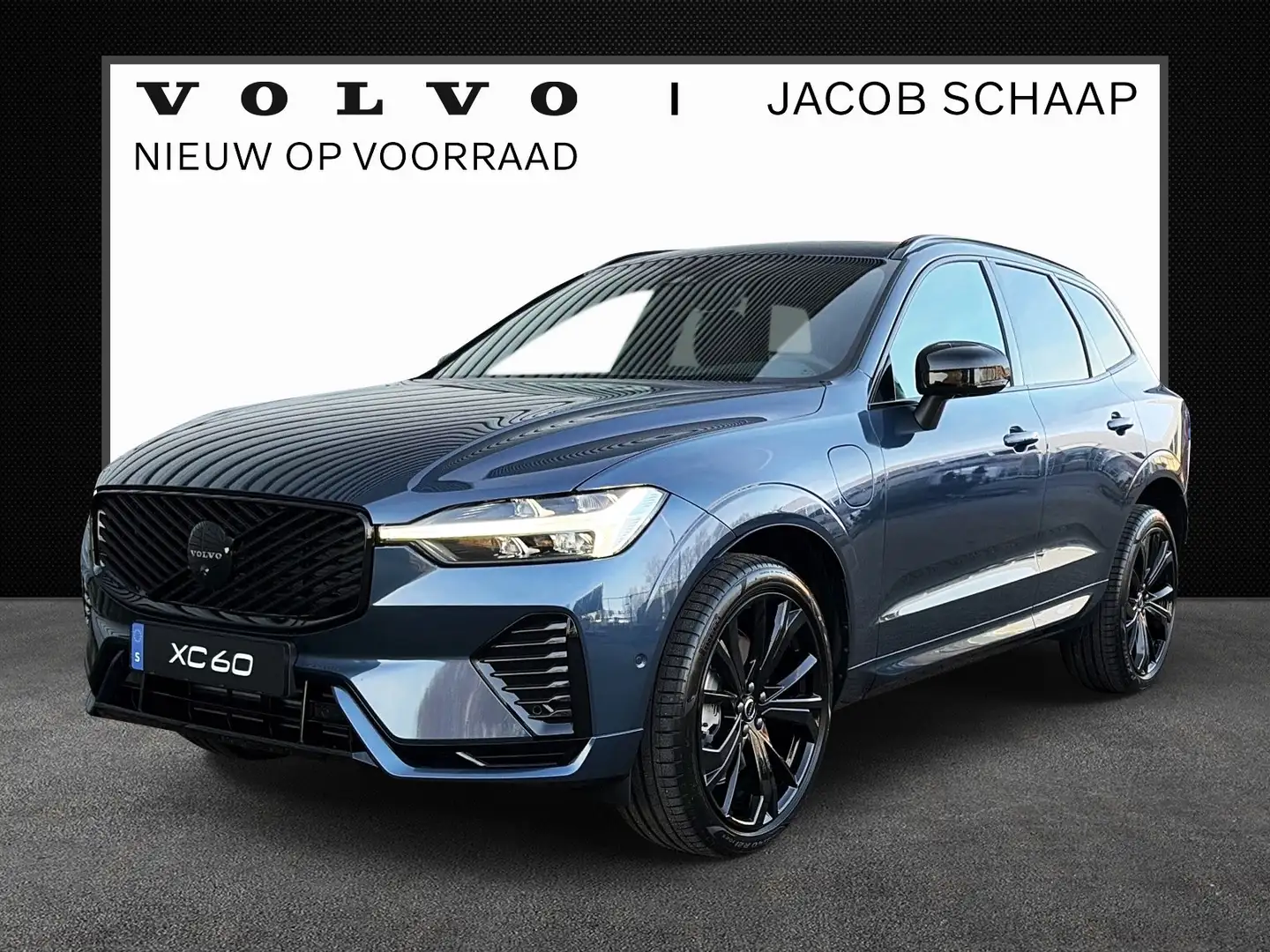 Volvo XC60 2.0 T6 Plug-in hybrid AWD Plus Black Edition / Nie Blau - 1