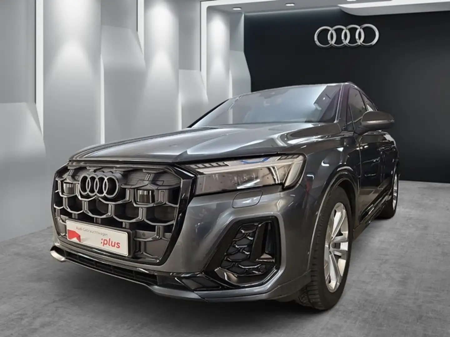 Audi Q7 50TDI S line HD MATRIX LED AHK LEDER ACC VIRTUA... Grau - 1