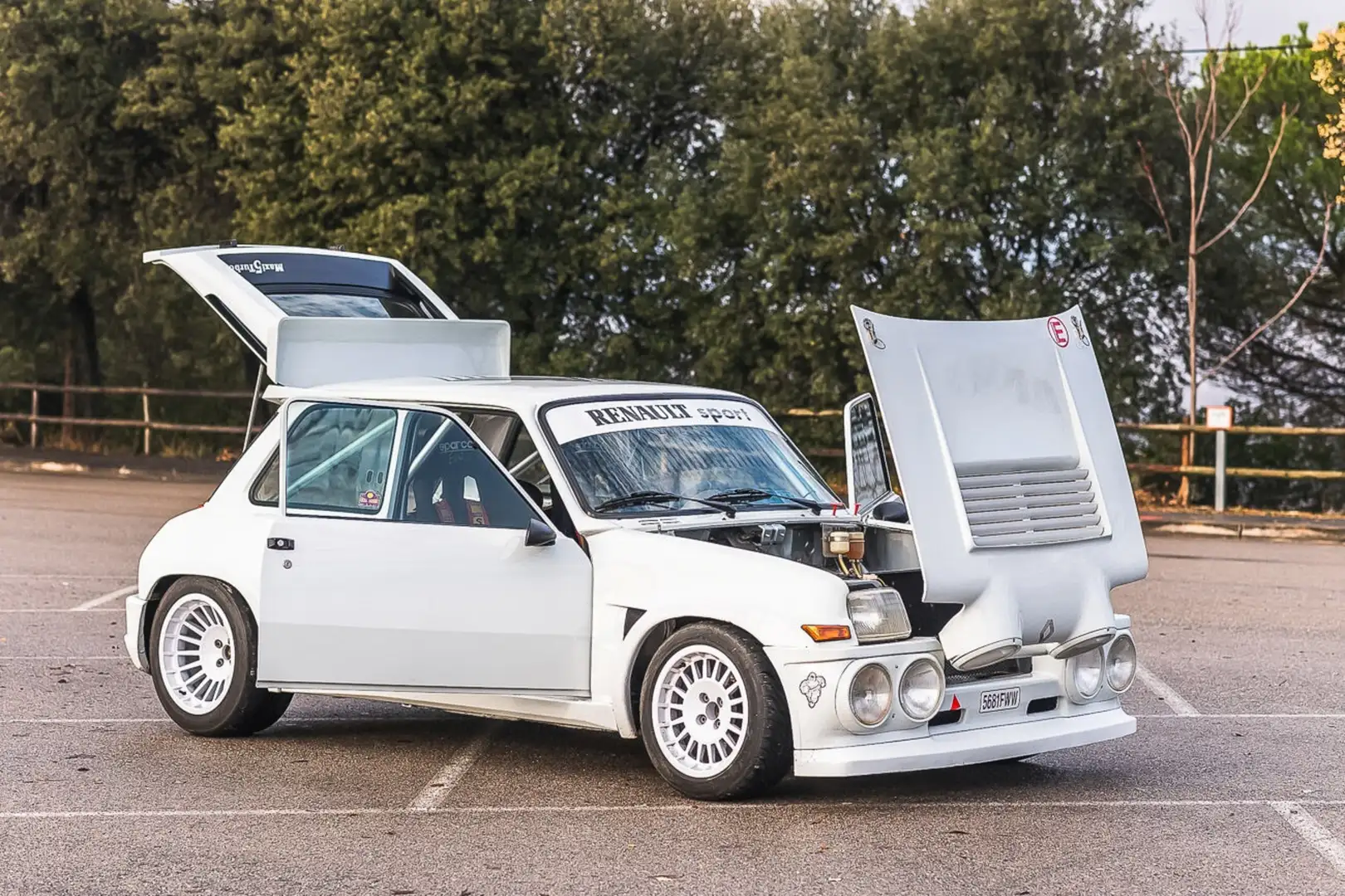 Renault R 5 Turbo 2 Blanc - 2
