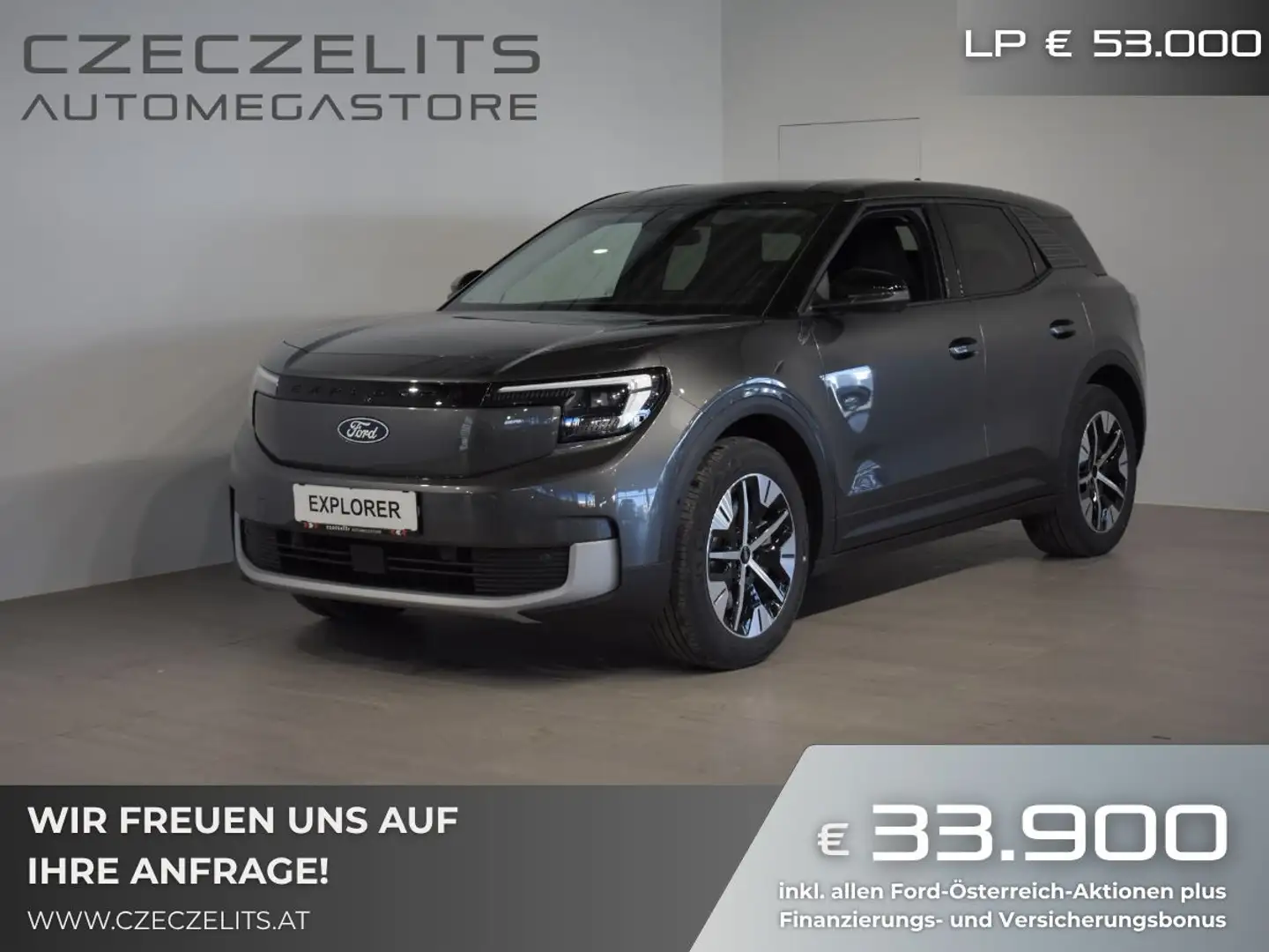 Ford Explorer Elektro 77kWh Select ON43385 JF ACHTUNG: **AKTI... Grau - 1