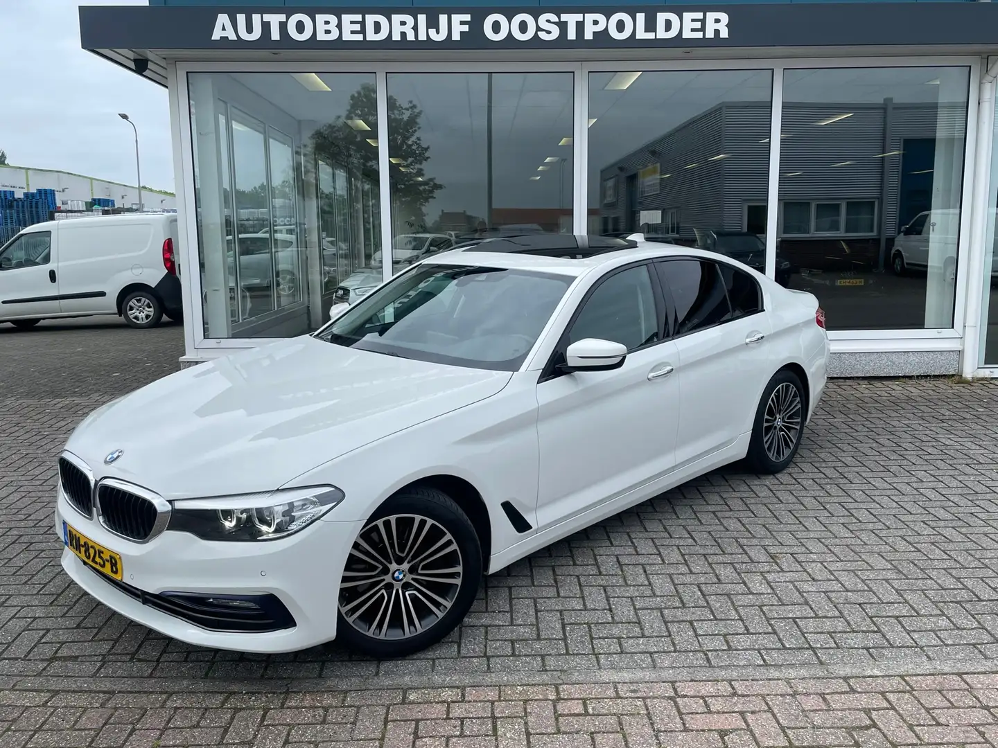 BMW 520 5-serie 520d Executive Blanc - 1