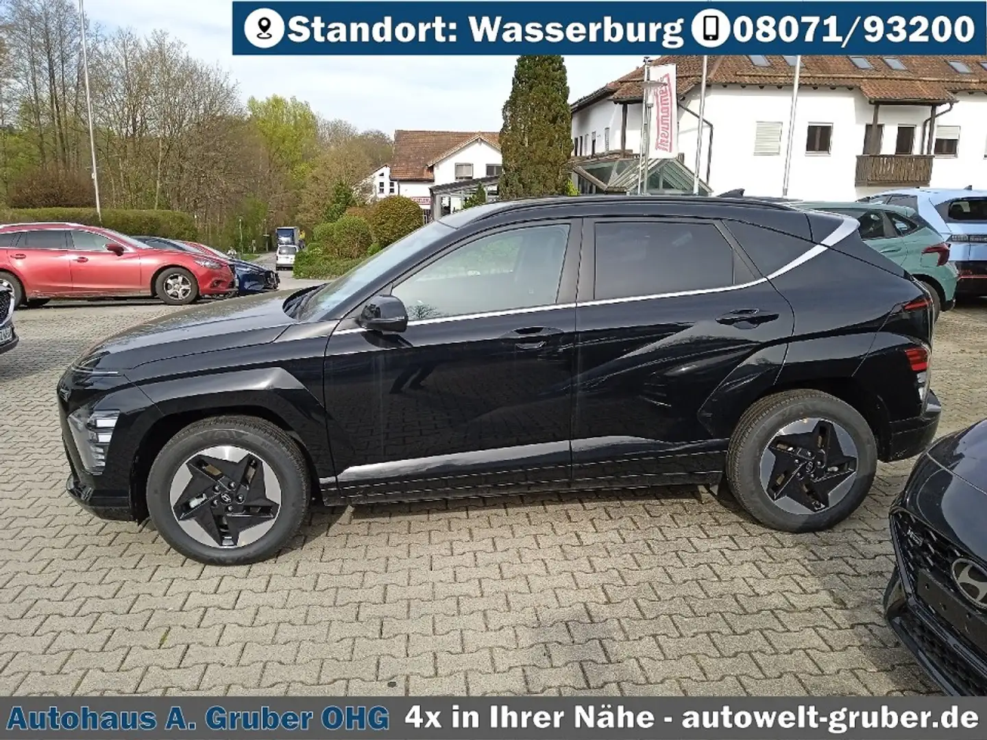 Hyundai KONA EV 48,4kWh TREND +  el. Heckklappe Zwart - 2