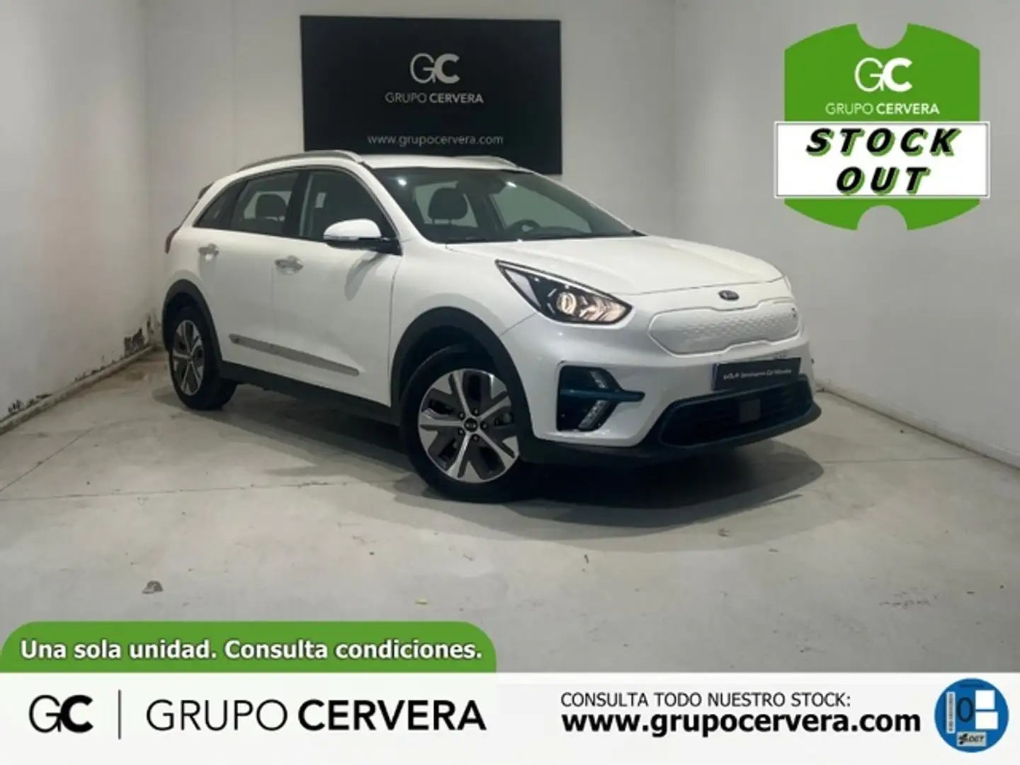 Kia e-Niro Emotion Long Range Blanc - 1