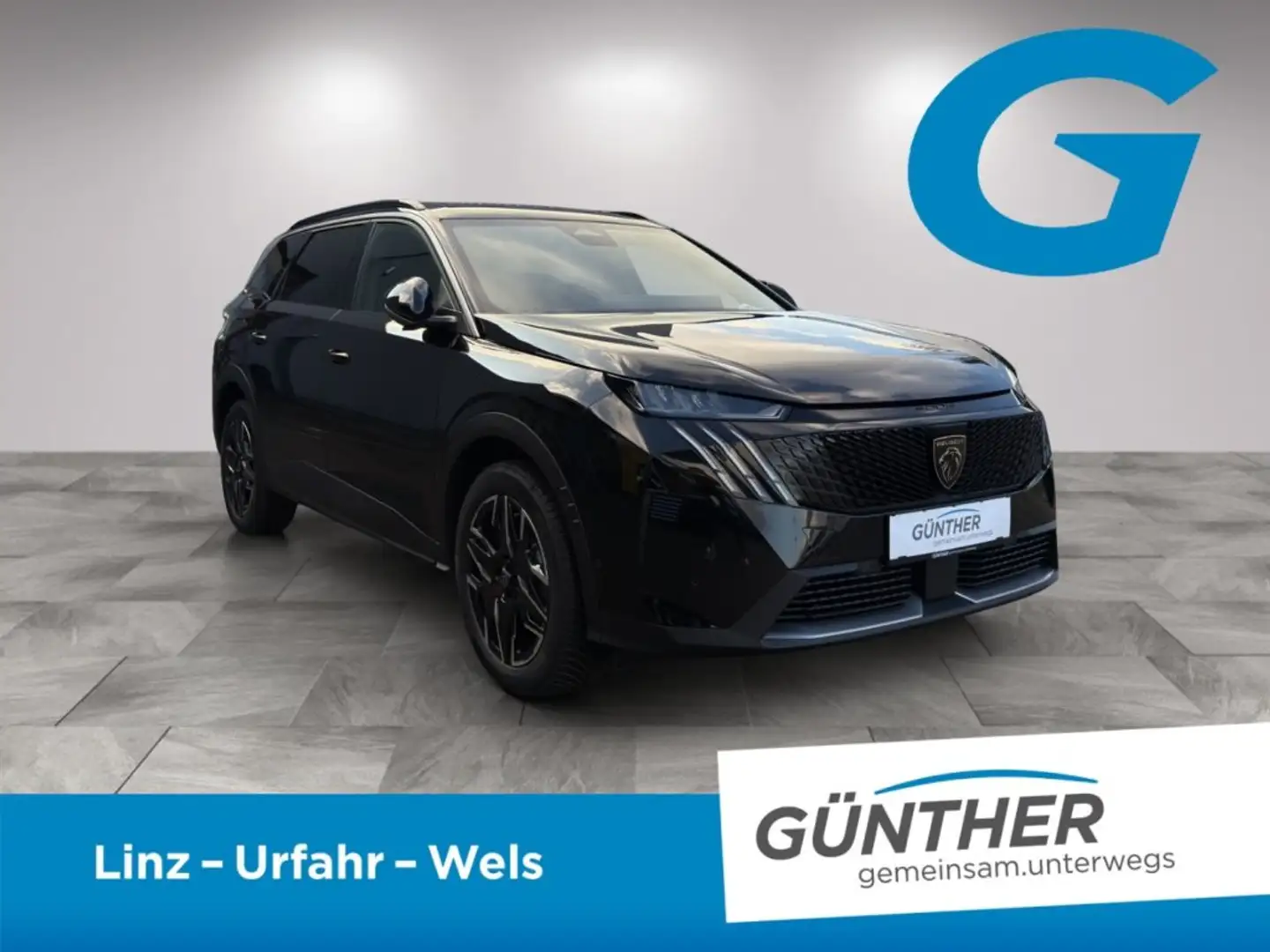 Peugeot 5008 ALLURE Hybrid 145 e-DCS6 Schwarz - 2