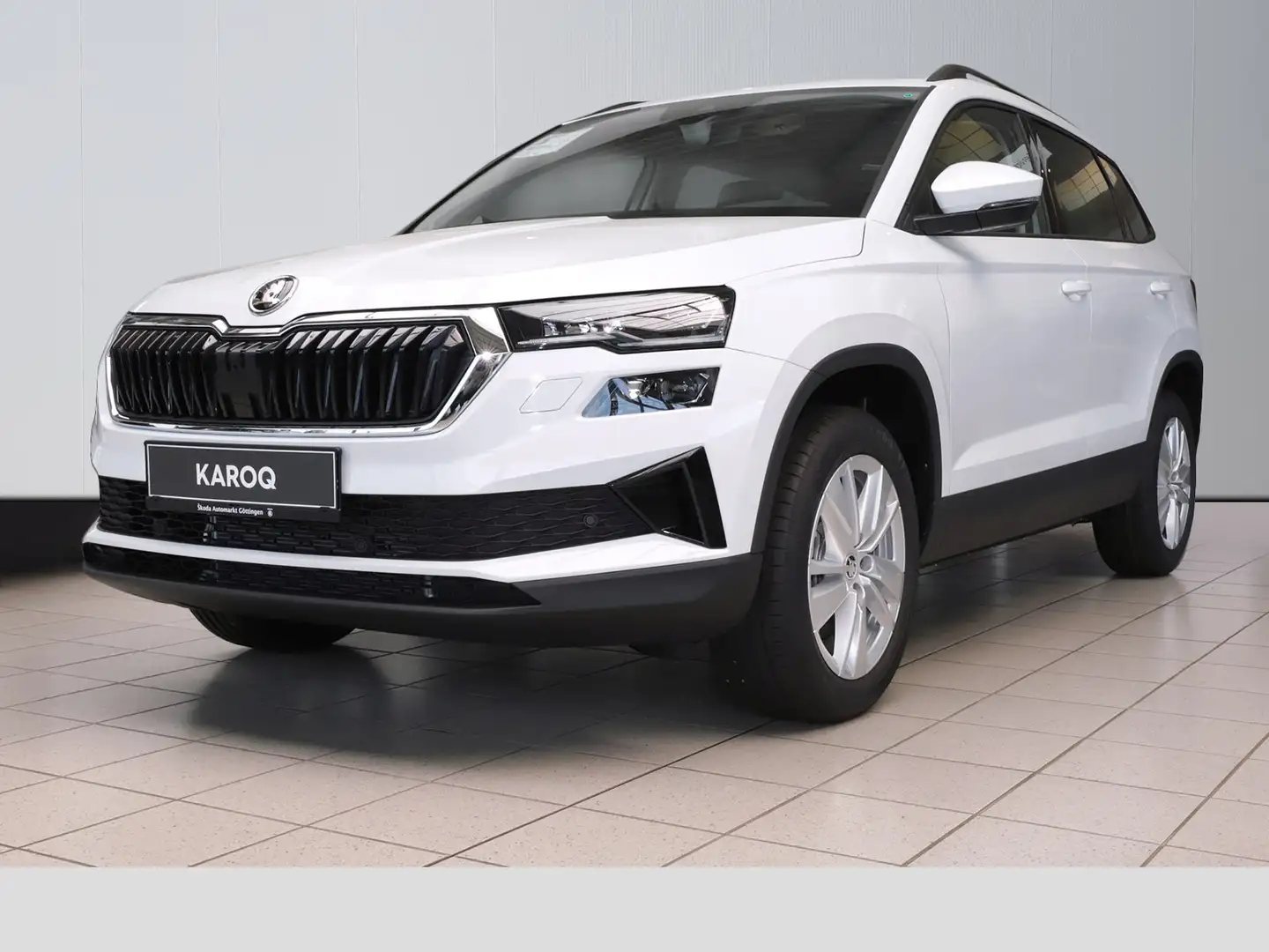 Skoda Karoq Selection 1.5 TSI 110 kW 6-G-mech. Blanc - 1