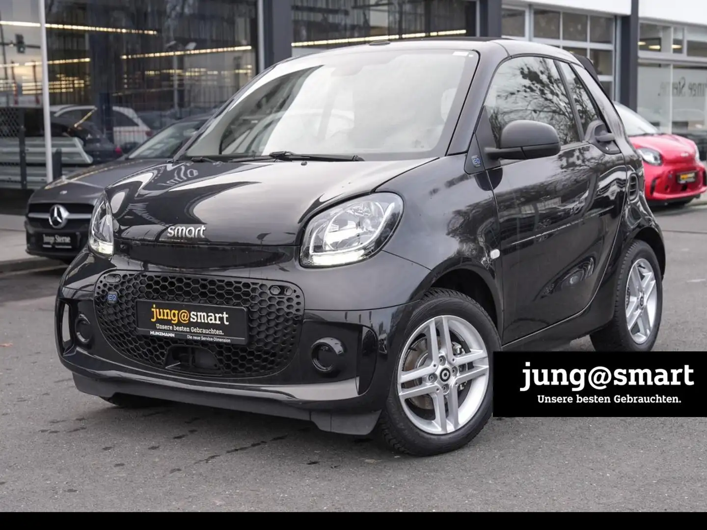 smart forTwo EQ  cabrio plus-Paket Cool&Audio 22Kw Schwarz - 1
