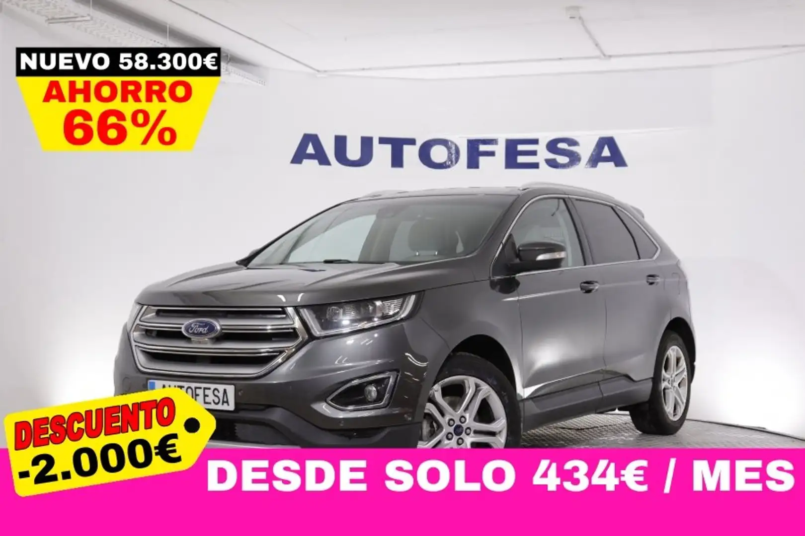 Ford Edge 2.0 TDCI TITANIUM AWD AUTO 210cv 5P # NAVY, CUERO - 1