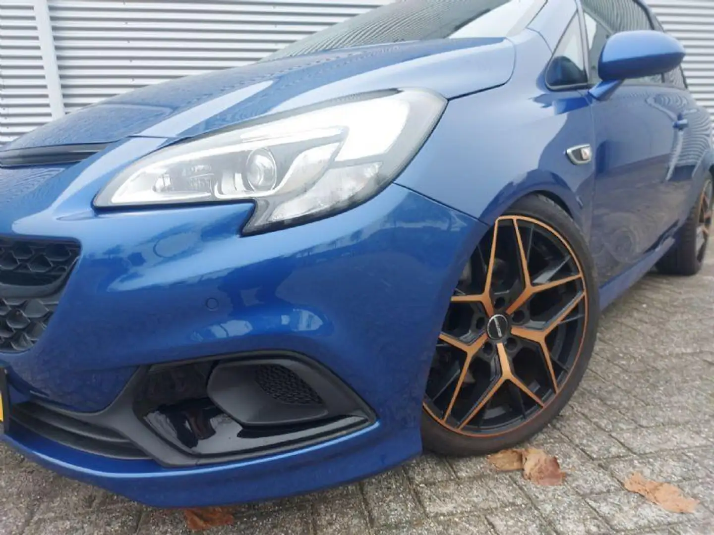 Opel Corsa 1.6 Turbo OPC Nurnberg Edit. airco,cruisecontrol,p Blauw - 2