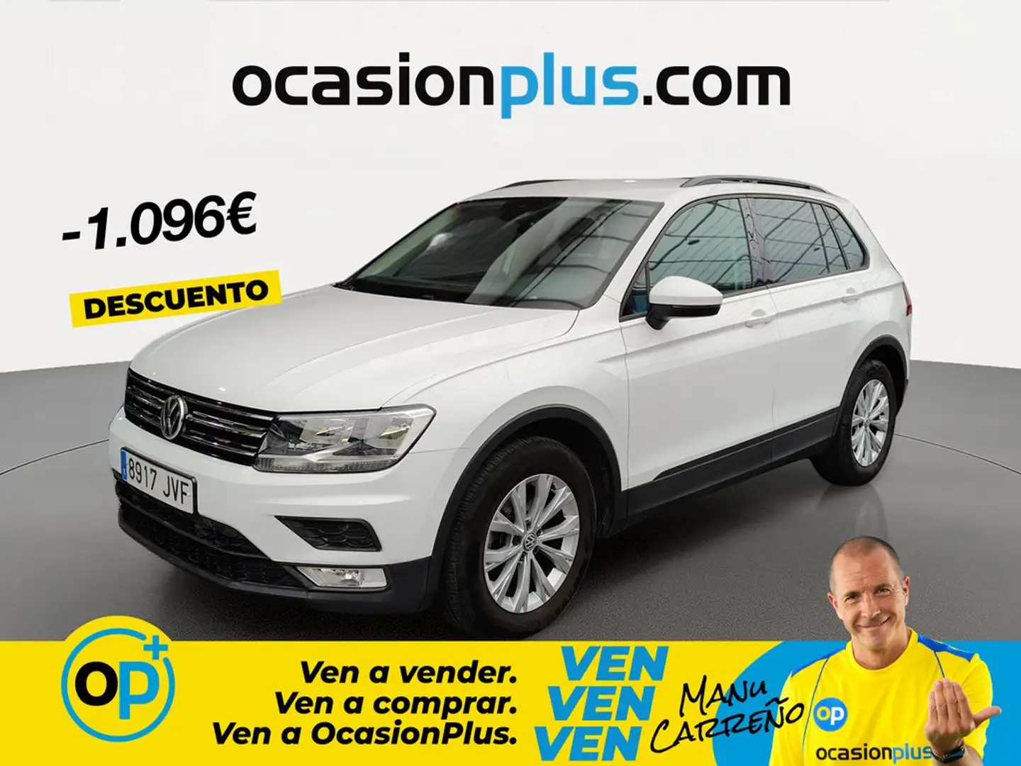 Volkswagen Tiguan 2.0TDI Edition 85kW Blanco - 1