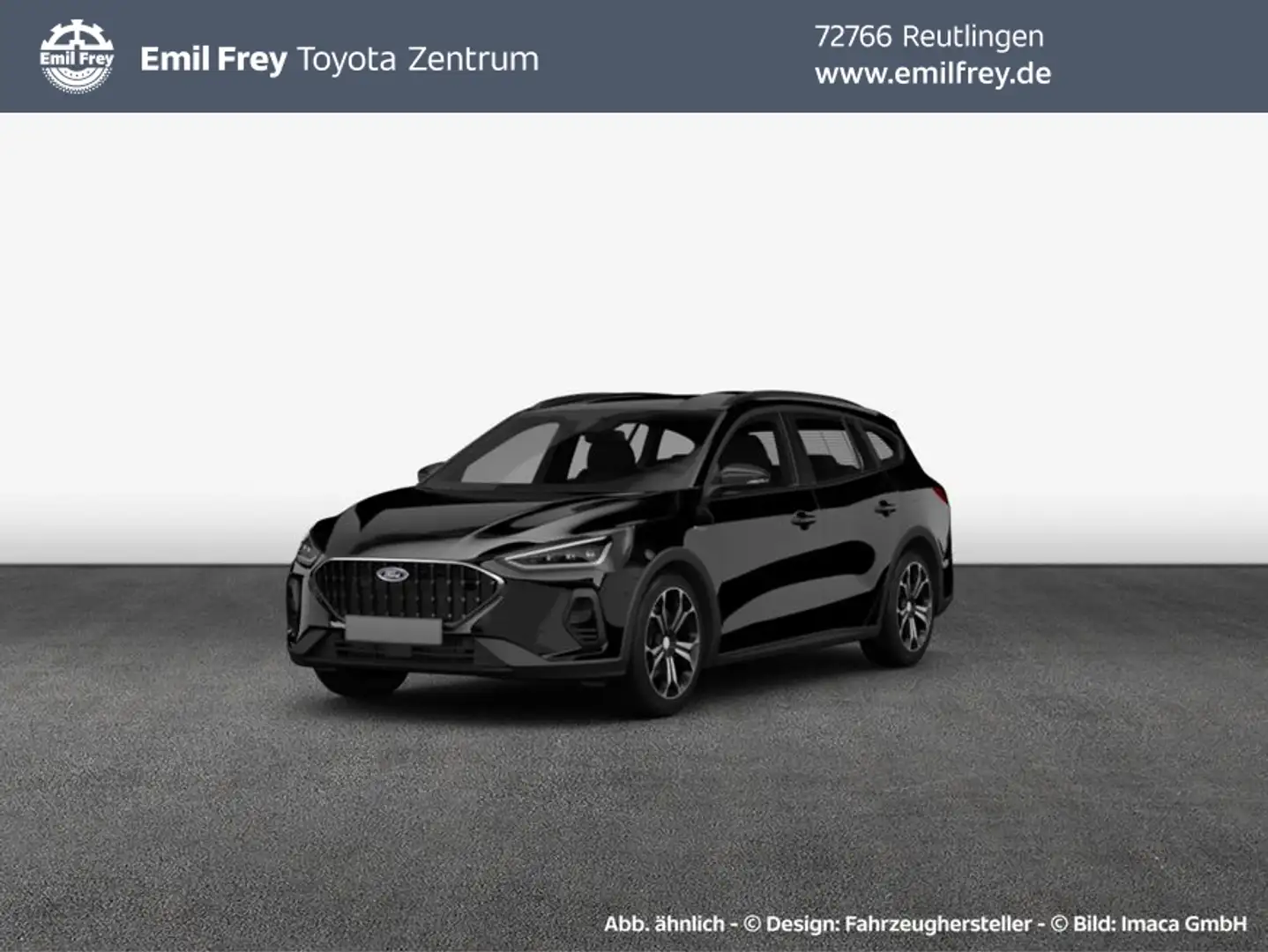 Ford Focus Turnier 1.0 EcoBoost Hybrid Aut. ST-LINE X Zwart - 1