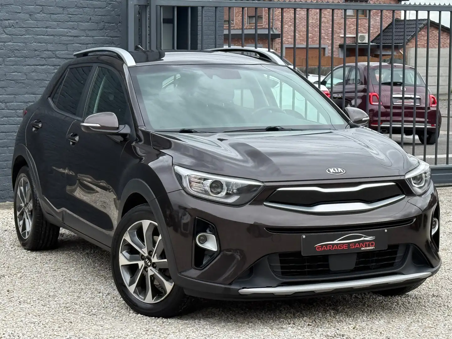 Kia Stonic Stonic 1.0 T Sense ISG /Navi/Led/Cuir/Cam./J.a/Sc/ Bruin - 2