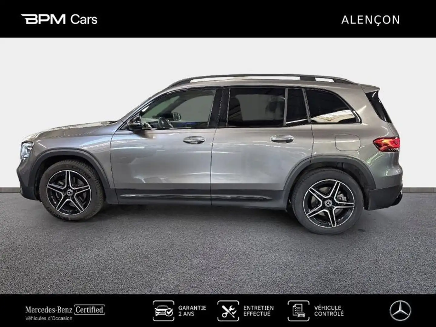 Mercedes-Benz GLB 200 200 163ch AMG Line 7G DCT Gris - 2