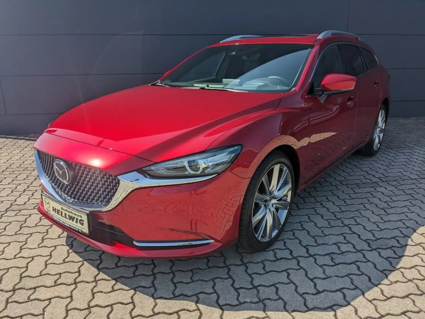 Mazda 6 Kombi 2.5l Takumi AHK Nappaleder GSD Bose 360° 1.H Rot - 2