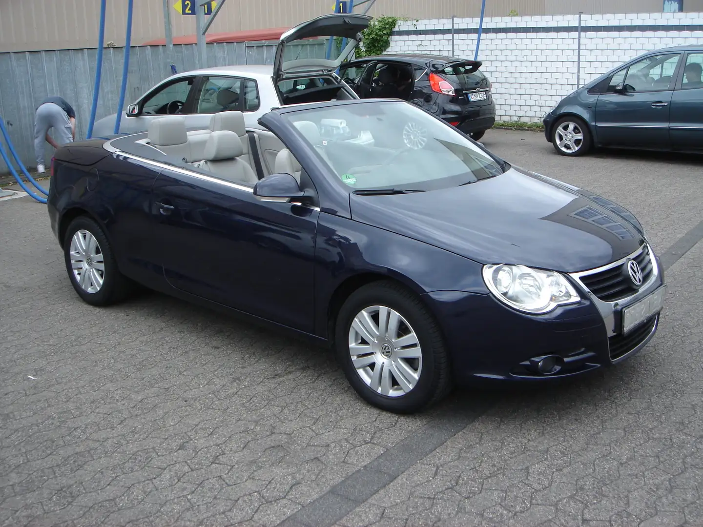 Volkswagen Eos Eos Diesel 2.0 TDI DPF DSG Individual Chrom Синий - 2