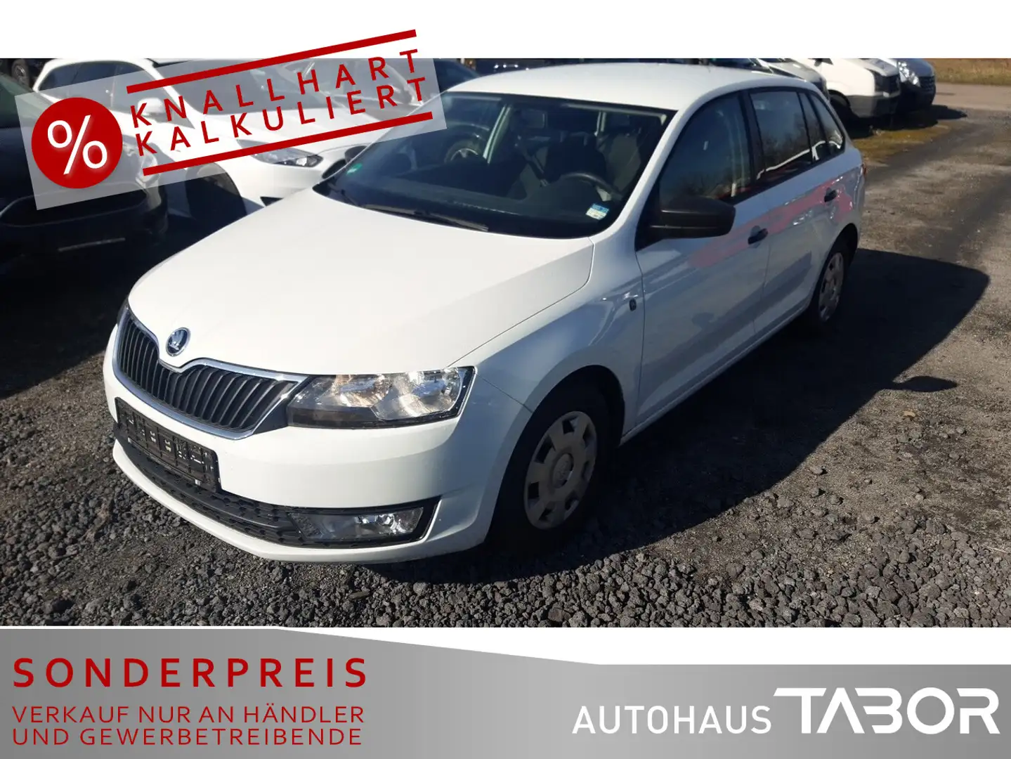 Skoda Rapid/Spaceback Spaceback 1.2 TSI CoolEdt. PDC Klima 8Fach Blanco - 1