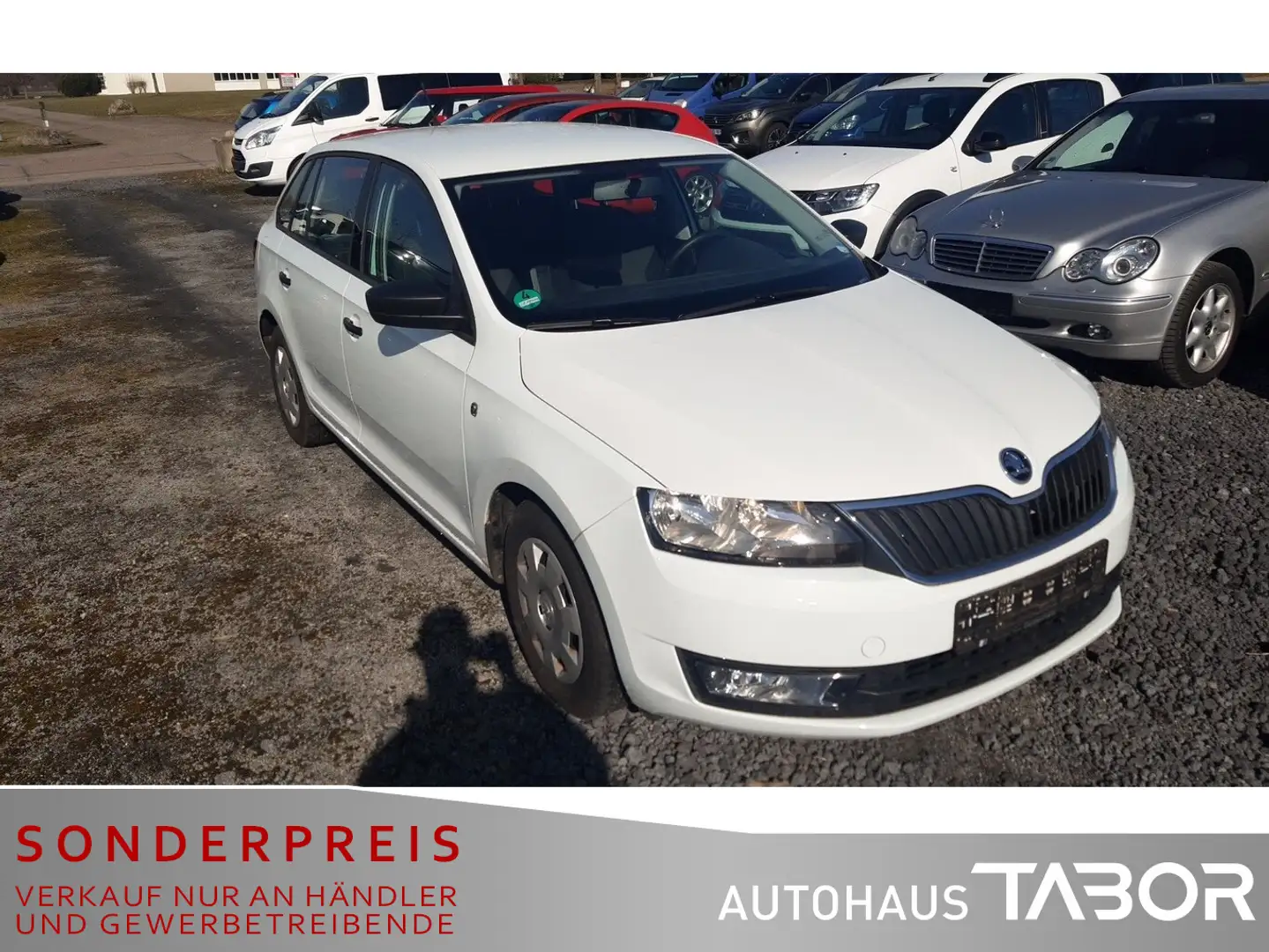 Skoda Rapid/Spaceback Spaceback 1.2 TSI CoolEdt. PDC Klima 8Fach bijela - 2