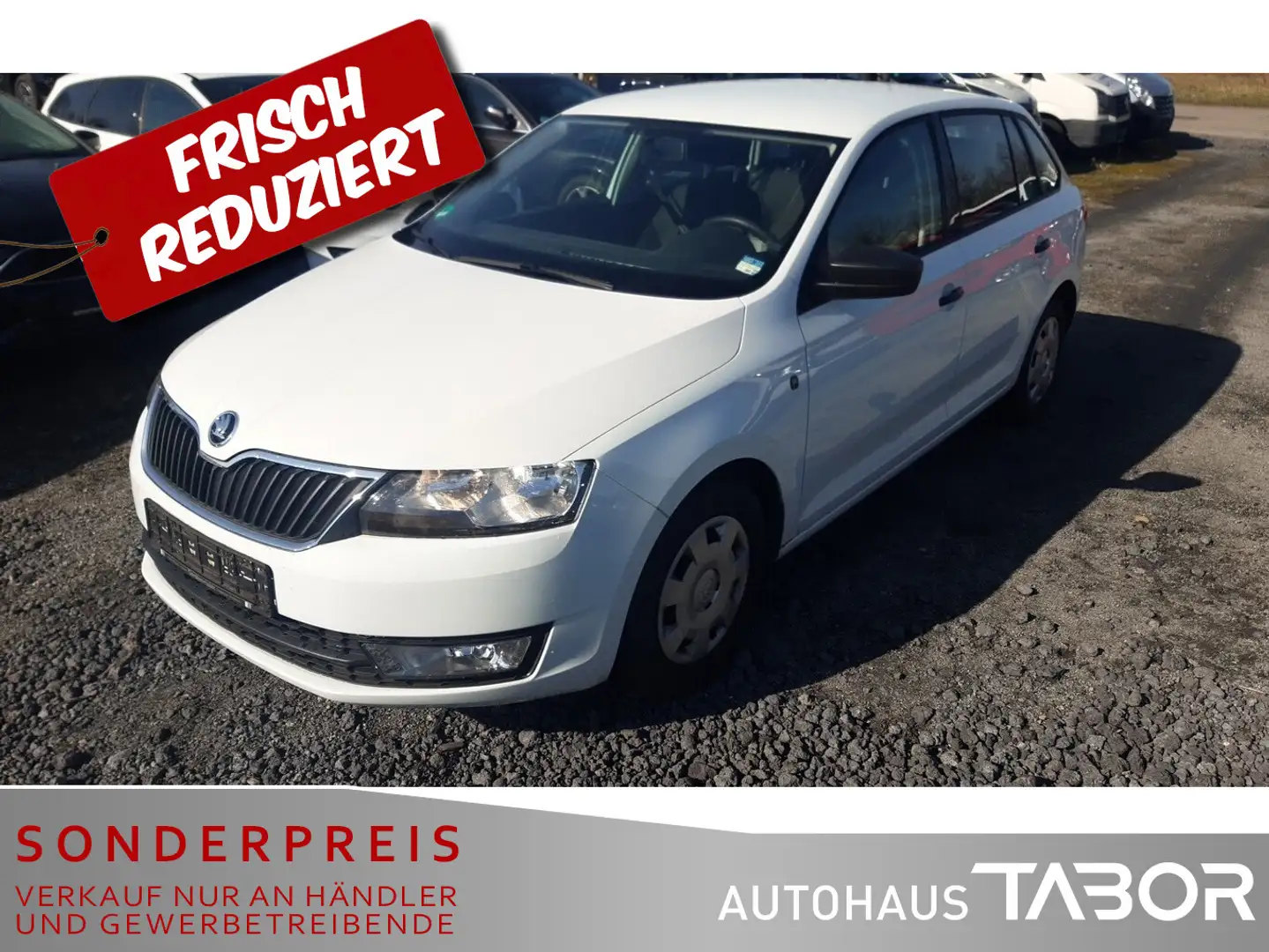 Skoda Rapid/Spaceback Spaceback 1.2 TSI CoolEdt. PDC Klima 8Fach Blanco - 2