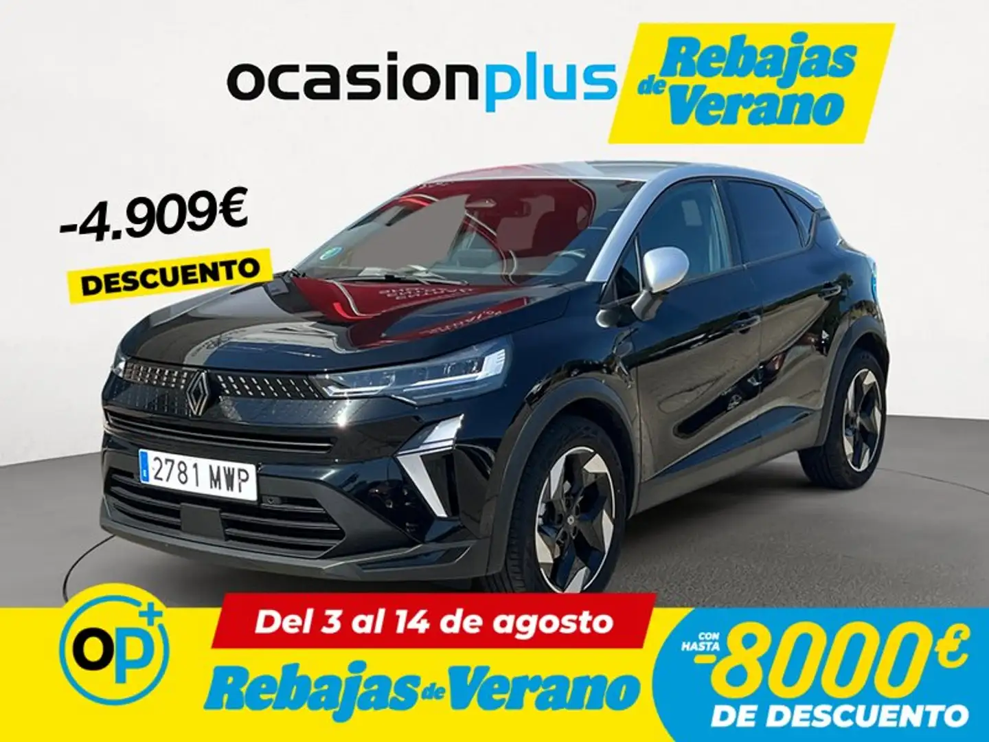 Renault Captur TCe GPF Micro Híbrido Techno 103kW Negro - 1