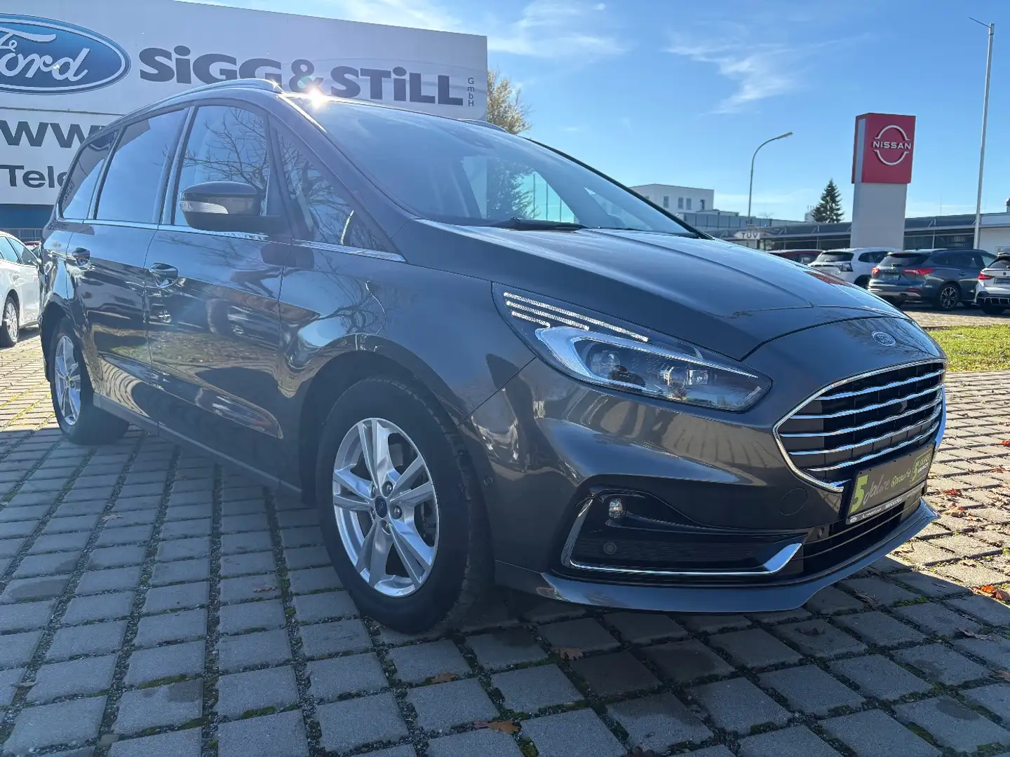 Ford Galaxy 2.5 FHEV Hybrid Titan. 7-SI*LED*ACC*EL-KLAPPE Gris - 2