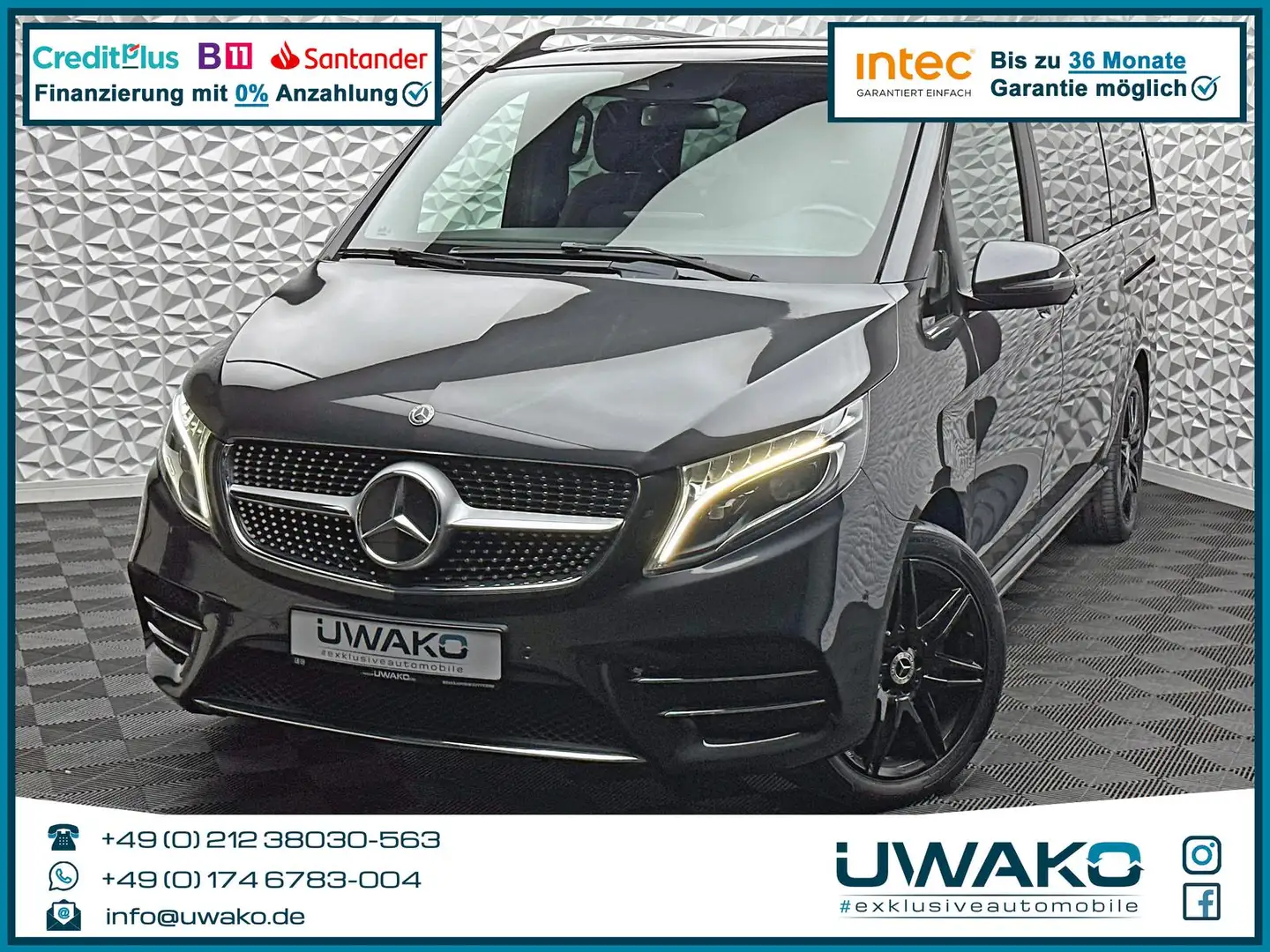 Mercedes-Benz V 300 d LANG AMG/4MATIC/DISTRO/STANDHZ/BURMES/AHK Grau - 1